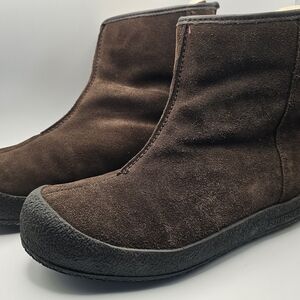 Shepherd Brown Shearling Ankle Boots